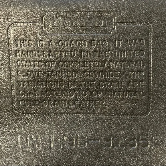 Vintage Coach Slim Hippie Flap Satchel - Picture 4 of 6